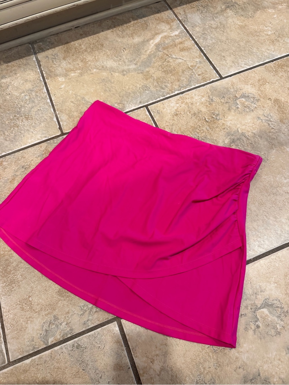 summersalt Hot Pink Swim Skirt coverup